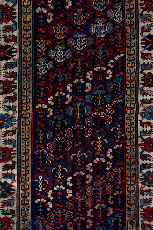 Antique NW Persian Runner Rug (3' x 12')